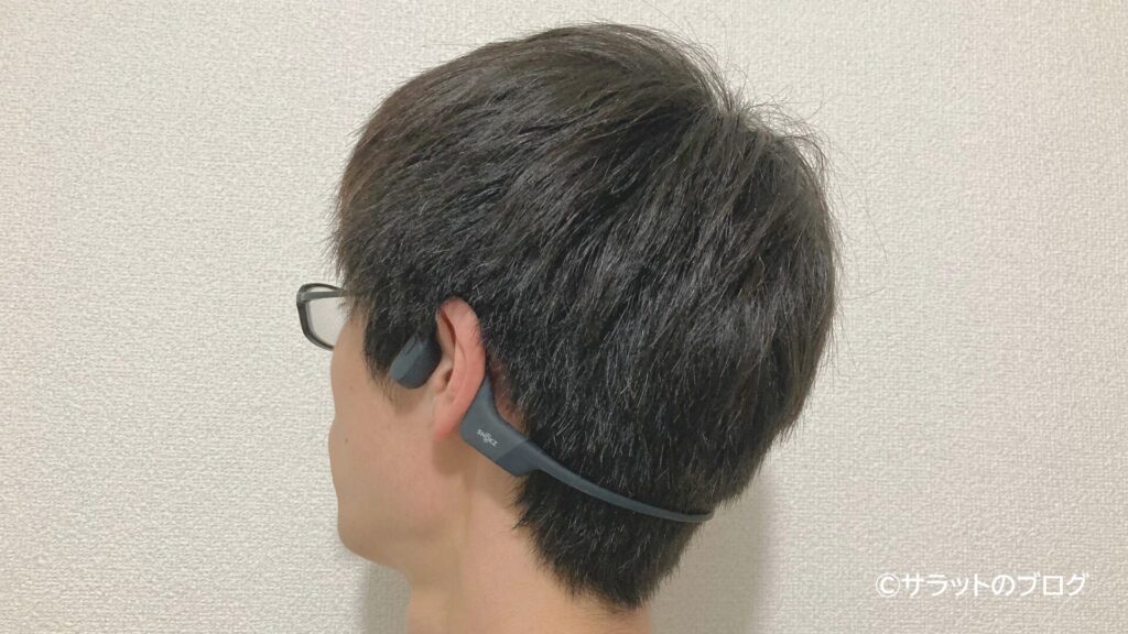 Shokz OpenRun(Mini)はメガネも快適
